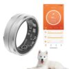 2024 New Smart Ring, Bluetooth 5.0, Shake to Take Photos, Activity Tracker, Sleep Monitor, Health Tracker, Heart Rate Monitor, Blood Oxygen Monitor, Calorie Tracker (Silver,...