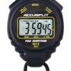 ACCUSPLIT Pro Survivor A601X Stopwatch, Black