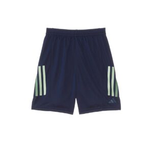 adidas Boys' Aeroready Elastic Waistband Graphic 3-Stripe Gym Shorts