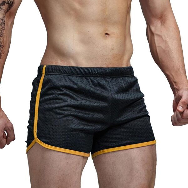 AIMPACT Mens Running Shorts Breathing Workout Gym Booty Short Shorts Sexy