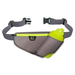 Amphipod High Five-K Bottle Pack, Runners Hydration Waist Belt for 5K/10K, Ultra Running & Walking, Men & Women