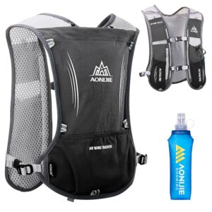 AONIJIE Hydration Backpack Running Vest, 5L Capacity, Multi-Pocket Design, Breathable and Lightweight, Pack for Outdoor Sports - Running, Cycling, Climbing and Hiking