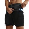 ATTBEA Mens 2 in 1 Workout Running Shorts Quick Dry Lightweight Gym Athletic Shorts with Pockets