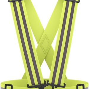 AYKRM 9 color High Visibility Reflective Vest Running Gear High Vis Adjustable Safety Vest