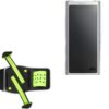 BoxWave Holster Compatible with Sony NW-ZX300 Walkman - FlexSport Armband, Adjustable Armband for Workout and Running - Stark Green