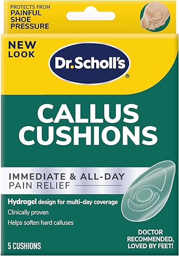 Comparing Dr. Scholl's Callus, Bunion, and Corn Cushions