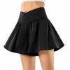 Crossover Shorts for Women Butterfly Shorts 2 in 1 Athletic Flowy Running Shorts Golf Tennis Skorts with Pockets