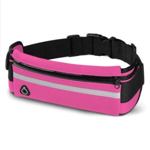 E Tronic Edge Running Belt for Women and Men, Money Belt and Running Fanny Pack, Hiking Fanny Pack, Holder for Cell Phone, Money, and Keys, Adjustable Belt Pouch fits Most Phone...