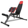 Finer Form Multi-Functional FID Weight Bench for Full All-in-One Body Workout – Hyper Back Extension, Roman Chair, Adjustable Ab Sit up Bench, Incline Decline Bench, Flat Bench