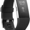 Fitbit Charge 2 Heart Rate + Fitness Wristband Black Large (Renewed)