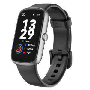 Fitness Tracker Watch with Heart Rate Blood Oxygen Sleep Monitor, IP68 Waterproof Smart Watches, Step Calorie Counter Activity Trackers and Smartwatches for Women Men