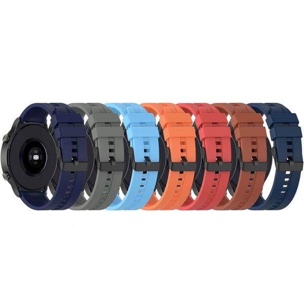 FitTurn Band Compatible with Wahoo ELEMNT Rival Replacement Straps Silicone Bands Bracelet Watch band Accessory Band for Wahoo ELEMNT Rival Running/Multisport GPS Smartwatch