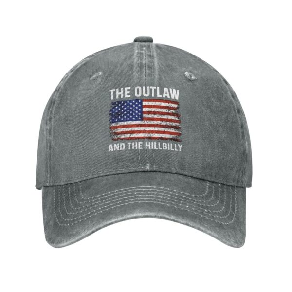 FOESUNIT Outlaw Hillbilly 2024 Flag Hat Outlaw Hillbilly 2024 Hat