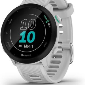 Garmin Forerunner 55 Blanco/42mm Smartwatch Running/GPS/Monitor De Heart Rate