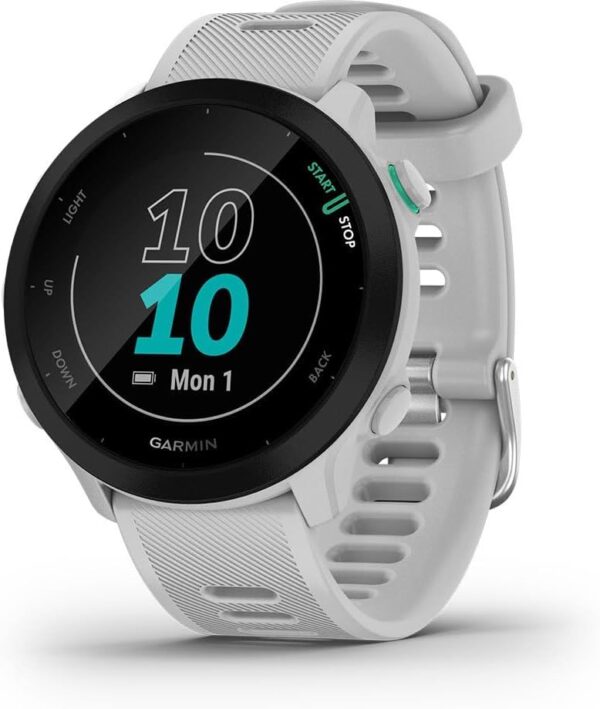 Garmin Forerunner 55 Blanco/42mm Smartwatch Running/GPS/Monitor De Heart Rate