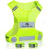 GoxRunx Reflective Vest Running Gear,Lightweight Reflective Safety Vests with Arm Bands