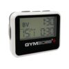 Gymboss Plus Interval Timer and Stopwatch - White/Black Hardcoat