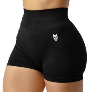 Gymreapers Infinity Seamless Workout Shorts High Waist Biker Shorts for Women Athletic Gym Running Pilates Yoga Sport Short