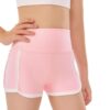 Haloumoning Girls Shorts Casual Summer Athletic Shorts Comfy High Waisted Yoga Shorts with Back Pocket