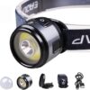 Headlamp Rechargeable Headlight Portable Ultra Light Headlight, Multifunctional Main Light 3 Modes cob 4 Modes for Outdoor Running, Hunting, Hiking, Camping Equipment