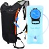 Hydration Pack with 2L Backpack Water Bladder - Great for Outdoor Sports of Running Hiking Camping Cycling Skiing