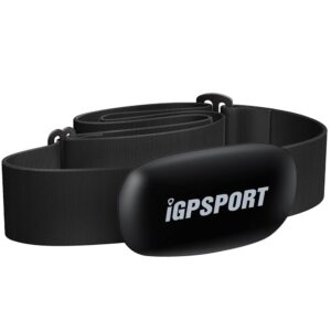 iGPSPORT Heart Rate Monitor Bluetooth & ANT+ for Fitness Training Running Cycling Gym and Compatible with Garmin Polar Wahoo