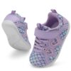 JIASUQI Toddler Shoes for Baby Girls Sneakers Barefoot Walking Shoes Running Tennis Shoes