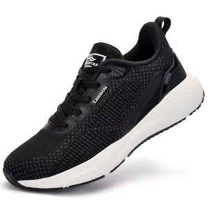 Lamincoa Womens Walking Shoes Lightweight Running Sneakers for Women Memory Foam Soft Women’s Tennis Shoes Breathable Mesh Shoes for Gym Workout Sports