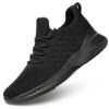 Mens Running Shoes Comfortable Walking Sneakers Mesh Lightweight Breathable Tennis Trainers Casual Soft Sole Work Gym