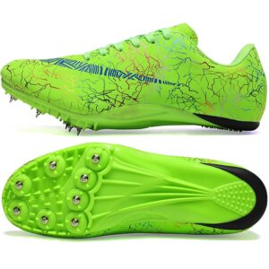 Men's Spikes Track and Field Shoes Outdoor Sprint Racing Running Jumping Traning Cleats