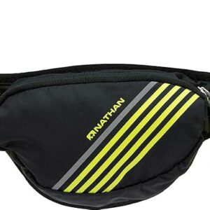 Nathan Adult Trail Speed Plus Hydrating Belt - Black/Safety Yellow