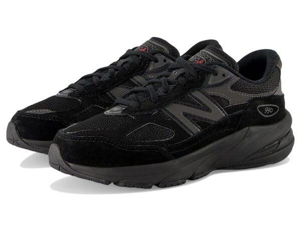 New Balance Kids' 990 V6 Lace-Up Sneaker