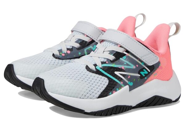 New Balance Unisex-Child Rave Run V2 Bungee Lace with Top Strap Shoe