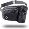 NODLAND Running Belt Hydration Waist Pack with Water Bottle Holder for Men Women Waist Pouch Fanny Bag