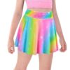 OlyPegic Girls Tennis Skirt with Pocket Shorts Toddler Kids Athletic Skorts Sports Golf Running Workout Flowy Skirt 4-9Y