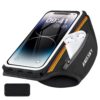 Phone Armband for Running 3D Design Cell Phone Armband with Zipper Pocket for Earbuds Car Keys, Water Resistant Sport Arm Band for iPhone 14 13 12 11 Pro Galaxy S20 S30 Fit Up...