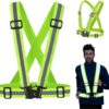 Reflective Vest for Night Running - High Visibility Running Gear Men & Women, Safety Vests, Working Reflector Vest