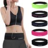 Running Belt | Runner Fanny Pack for Women and Men | Adjustble Waist Band Pack for Storage Phone