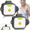 Running Light, 2Pack Reflective Safety-Light for Runners, Rechargeable LED Light, Clip On Running Lights with Runners and Joggers for Camping, Hiking, Running, Outdoor Adventure...