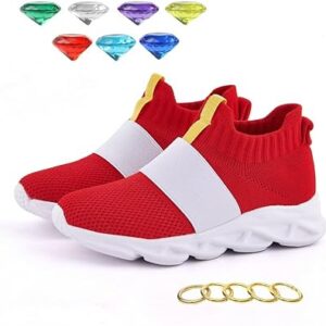 Shoes for Kids Boys Girls Red Running Sneakers Birthday Sonic Shoes Fashion Walking Shoes