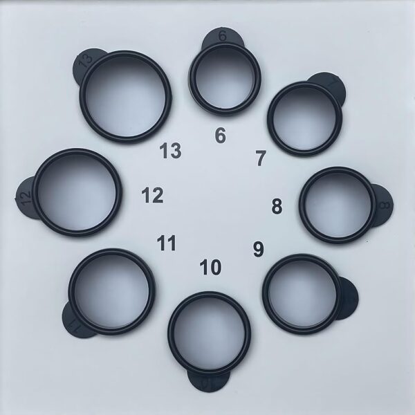 Smart Ring Sizing Kit - Size First Before You Buy - Choose from 8 Sizes - Sizes 6 to 13