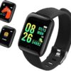 Smart Watch Wireless Smart Bracelet Phone Fitness Watch Waterproof Blood Pressure Test Heart Rate Blood Pressure Bluetooth Monitoring for Men Women Smart Watch