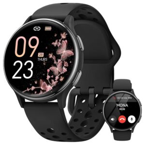 Smart Watches for Women Android Samsung iPhone 16 Compatible, Fitness Watches for Women Fitness Tracker, Activity Trackers and Smart Watches for Women Step/Sleep/Heart Rate...