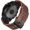 Soft Horween Leather Watch Band Compatible With Garmin, Strap For Fenix/Forerunner/Approach/MARQ/Quatix / D2 Series/Instinct/Epix/Tactix/Foretrex