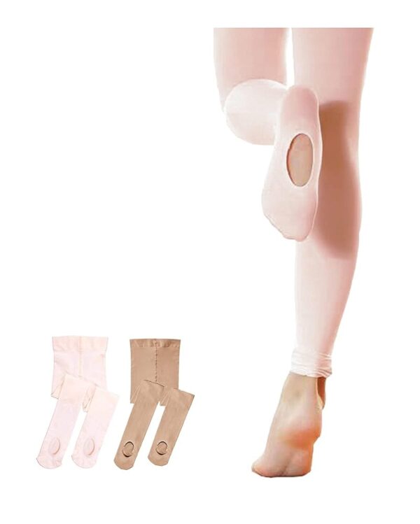 Stelle Girls Tights Ballet Dance Tights Women Ultra Soft Pro Convertible Transition Tights