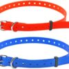 Stone-Tech 2pcs Collars for Garmin Compatible 3/4" Reflective Strap for Garmin PT10 TB10 Delta Sport Delta