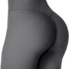 Sunzel Women's Hidden Butt Scrunch Shorts, High Waisted Biker Shorts, Gym Workout Yoga Running Shorts with Tummy Control