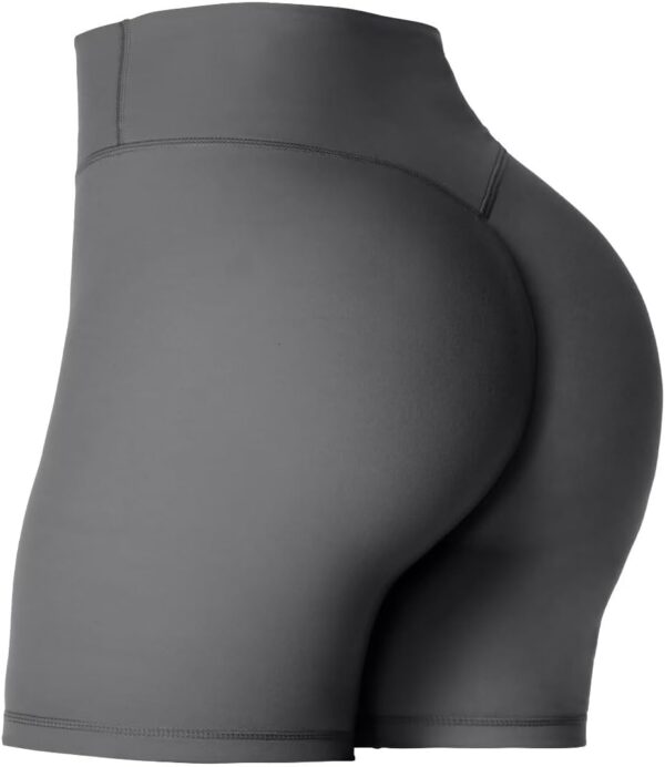 Sunzel Women's Hidden Butt Scrunch Shorts, High Waisted Biker Shorts, Gym Workout Yoga Running Shorts with Tummy Control