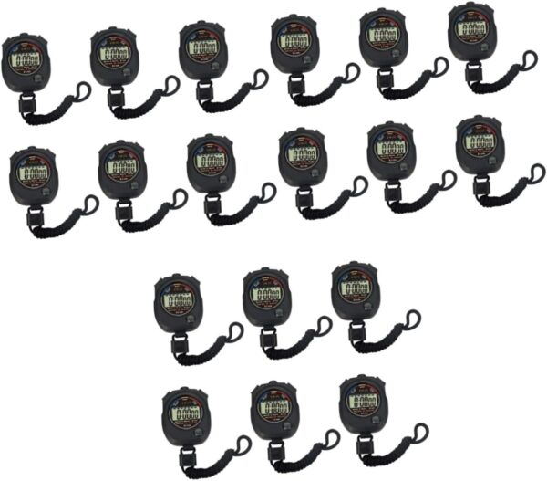 SUPVOX 18 Pcs Timer Doppler Chronograph Stopwatch for Match Classroom Stopwatch Swimming Stopwatch Game Stopwatch Referees Watch Workout Stopwatch Running Stopwatch Iii Abs Outdoor