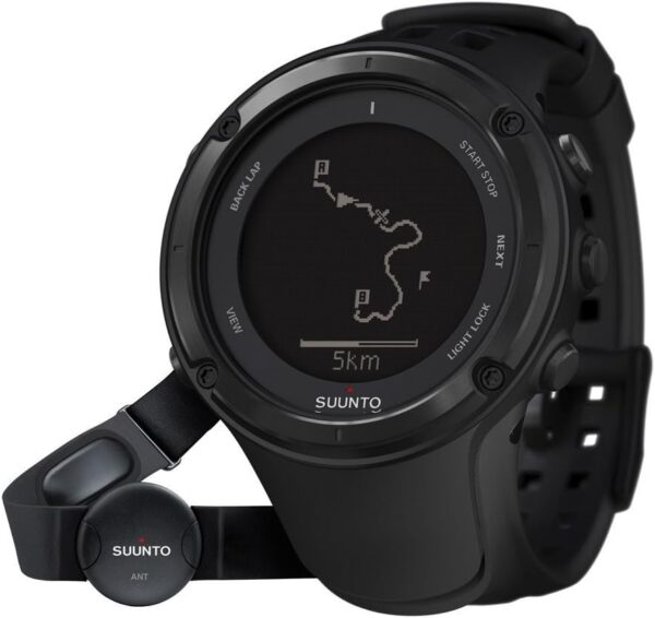 Suunto Ambit2 Black GPS and Heart Rate Monitor Watch